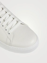Gancini Leather Sneakers