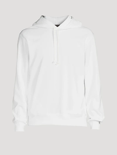 Long-Sleeve Hoodie With Graphic Back