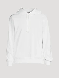 Long-Sleeve Hoodie With Graphic Back