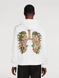 Long-Sleeve Hoodie With Graphic Back