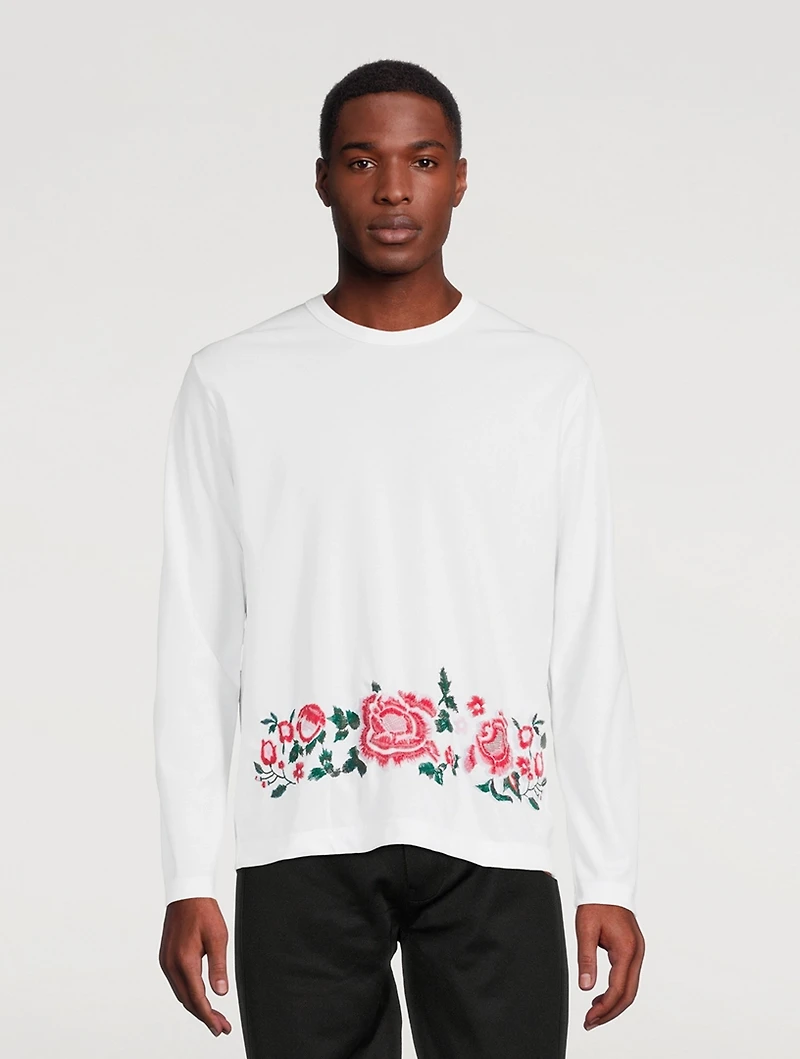 Rose Long-Sleeve T-Shirt
