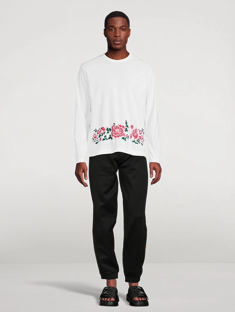 Rose Long-Sleeve T-Shirt