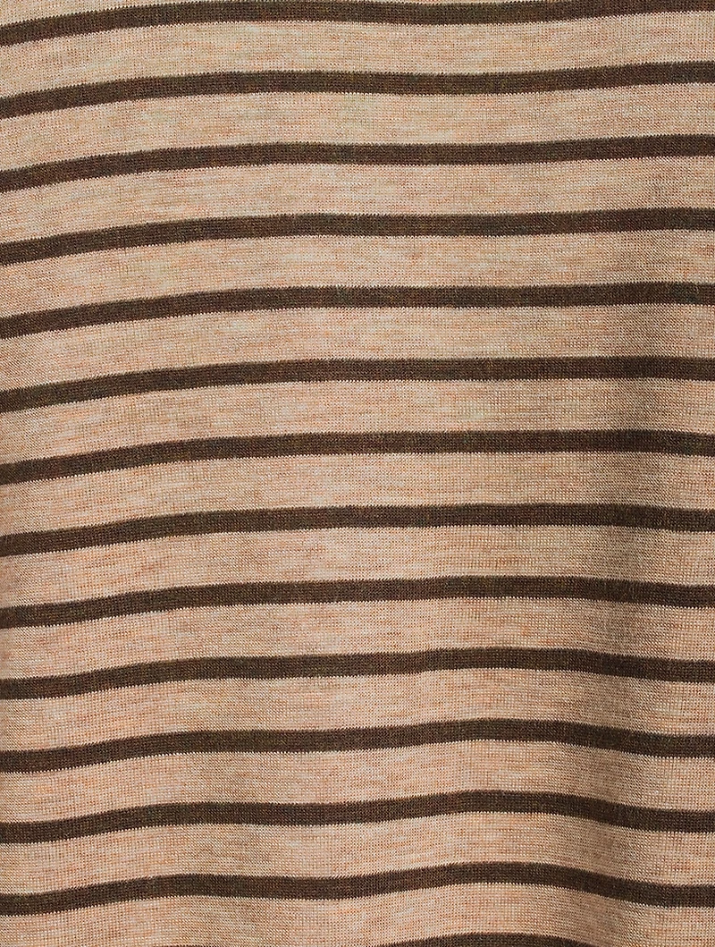 Long-Sleeve T-Shirt Striped Print