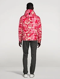 Keagan Quilted Down Jacket Abstract Print