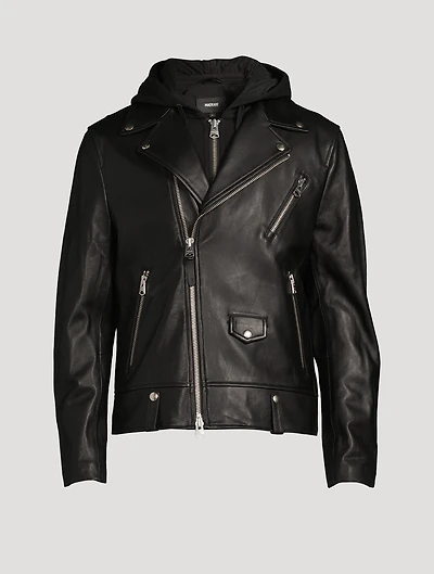 Magnus 2-in-1 Leather Biker Jacket