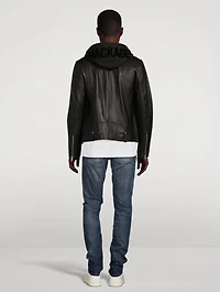 Magnus 2-in-1 Leather Biker Jacket