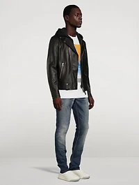Magnus 2-in-1 Leather Biker Jacket