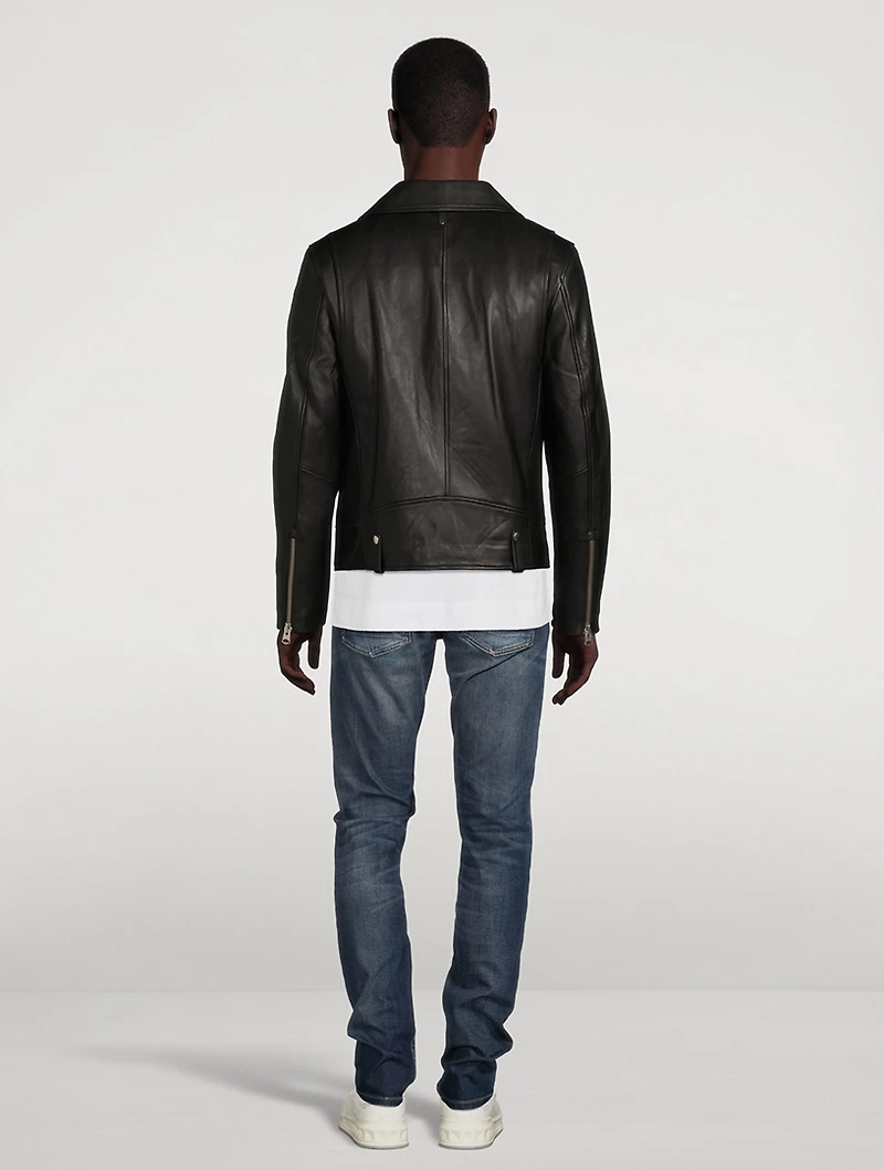 Magnus 2-in-1 Leather Biker Jacket