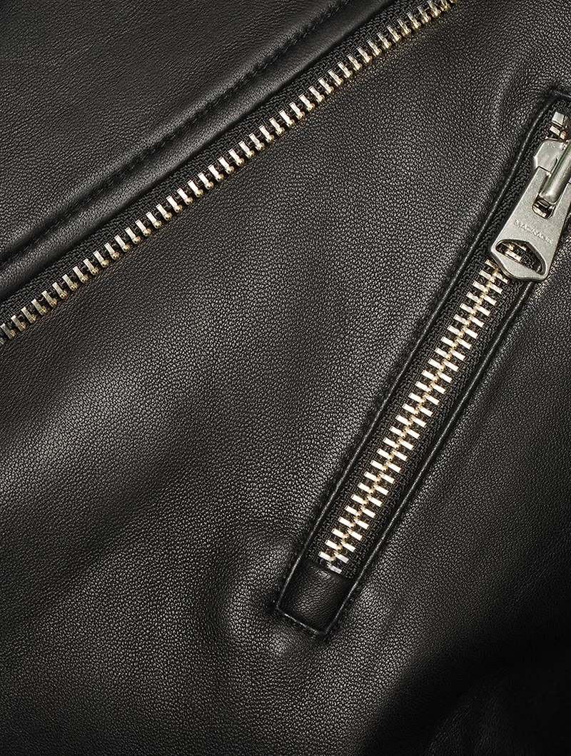 Magnus 2-in-1 Leather Biker Jacket