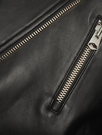 Magnus 2-in-1 Leather Biker Jacket