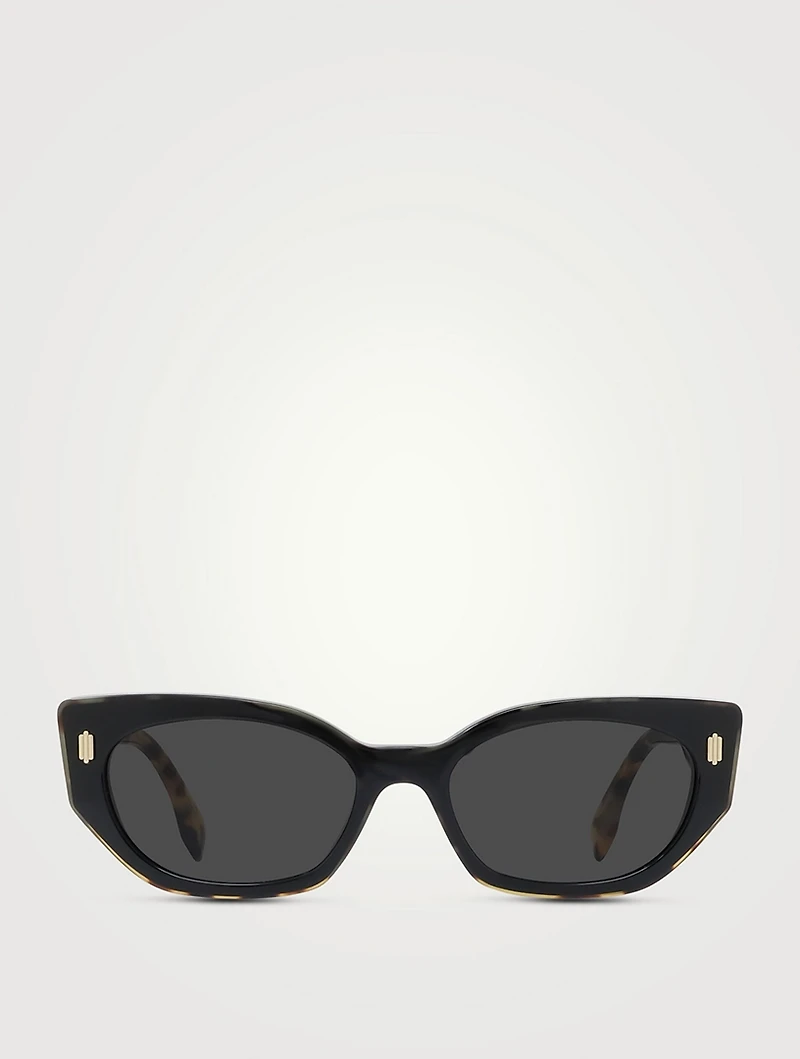 Fendi Bold Rectangular Sunglasses