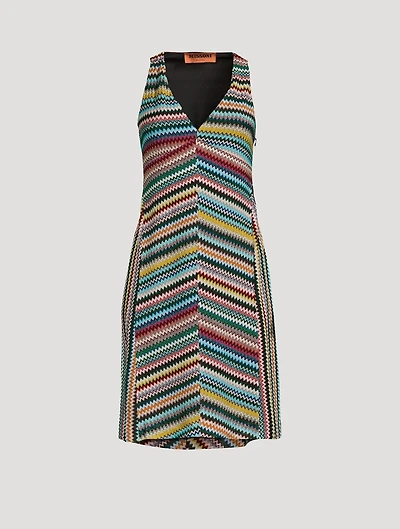 Lurex Knit Midi Dress