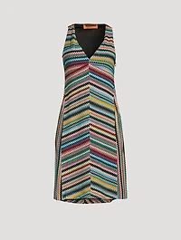 Lurex Knit Midi Dress