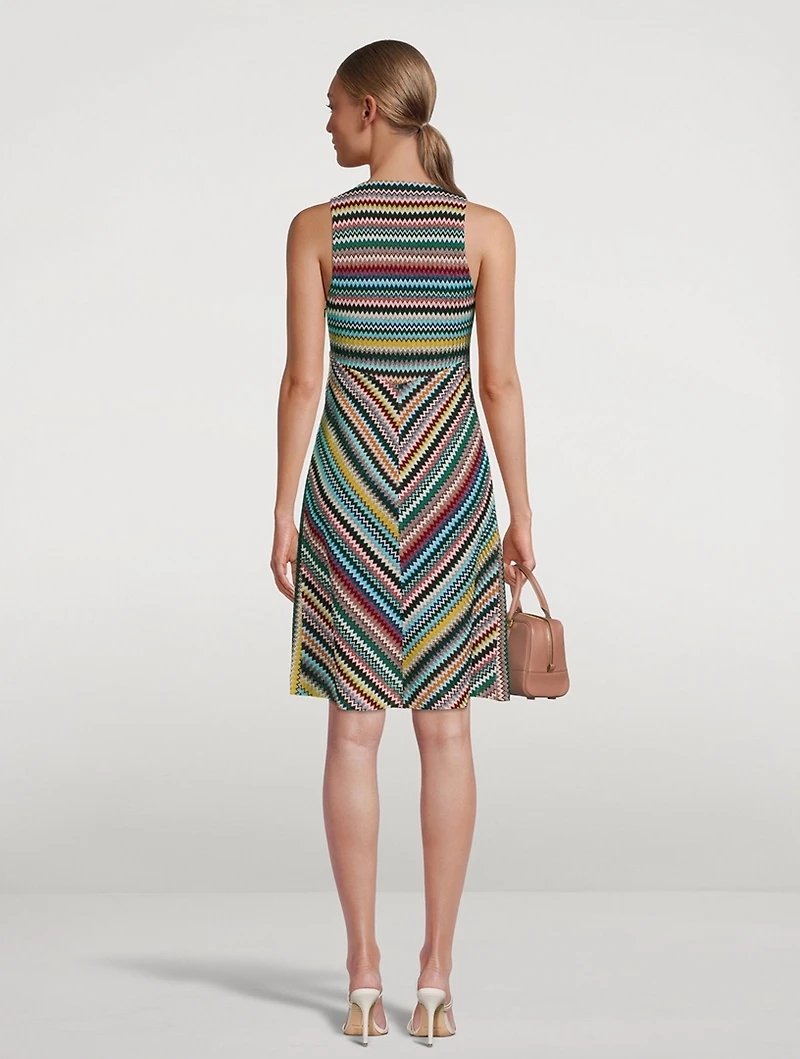 Lurex Knit Midi Dress