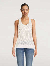 Sleeveless Knit Top