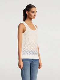 Sleeveless Knit Top