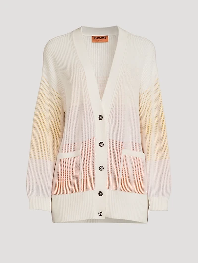 Oversized Cotton Cardigan