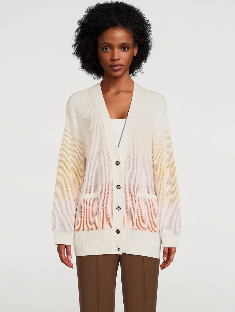 Oversized Cotton Cardigan