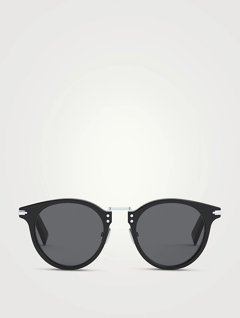 DiorBlackSuit R4F Round Sunglasses
