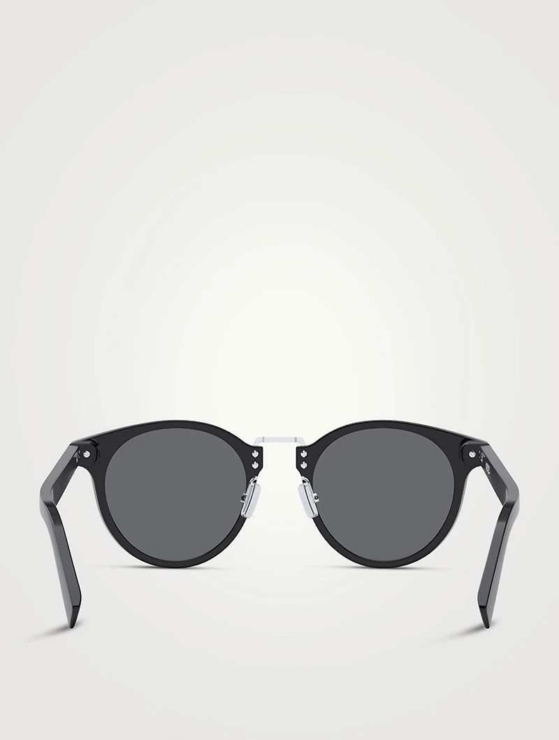 DiorBlackSuit R4F Round Sunglasses