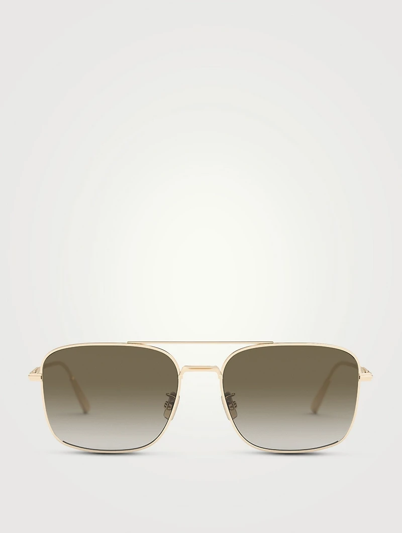 DiorBlackSuit N1F Square Aviator Sunglasses