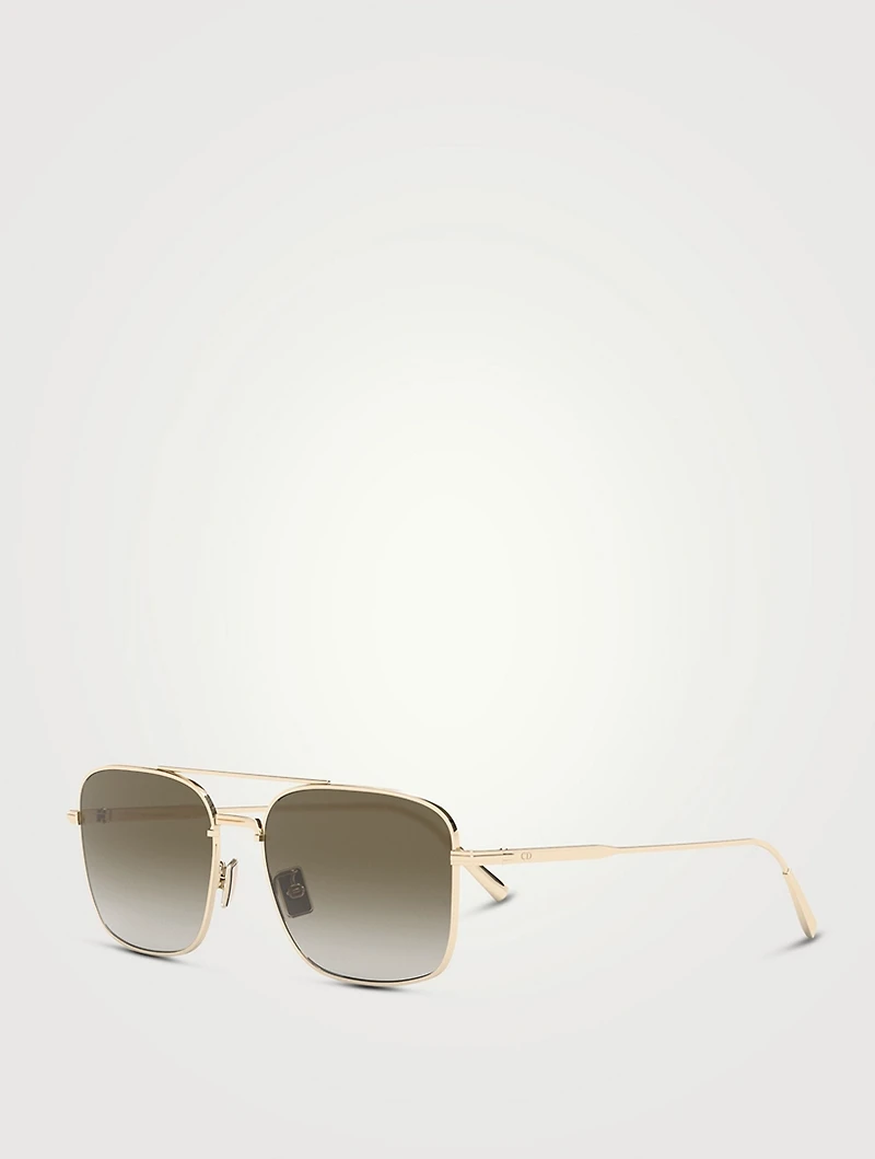 DiorBlackSuit N1F Square Aviator Sunglasses