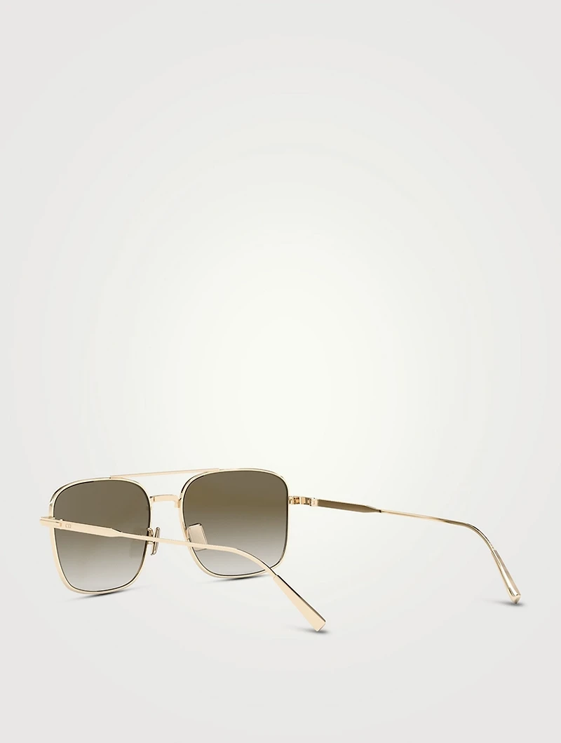 DiorBlackSuit N1F Square Aviator Sunglasses