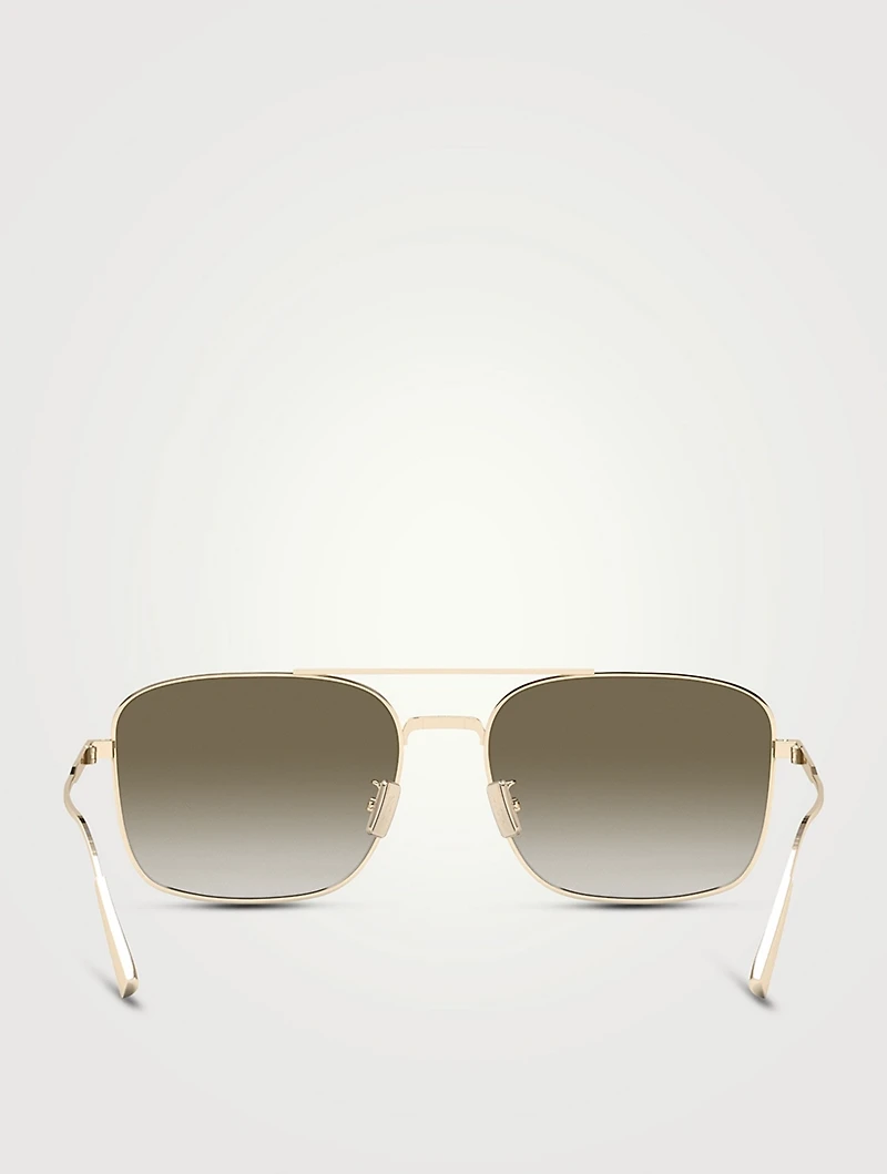 DiorBlackSuit N1F Square Aviator Sunglasses
