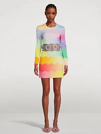 Waist Cut-Out Bodycon Mini Dress