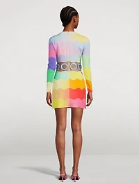 Waist Cut-Out Bodycon Mini Dress