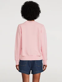Cotton Embroidered Sweatshirt