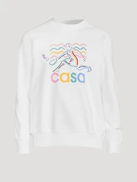 Beach Tennis Girl Sweatshirt
