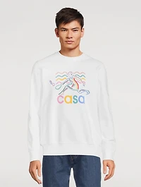 Beach Tennis Girl Sweatshirt