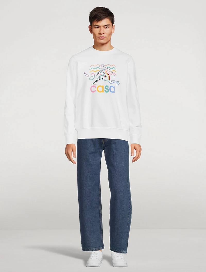 Beach Tennis Girl Sweatshirt
