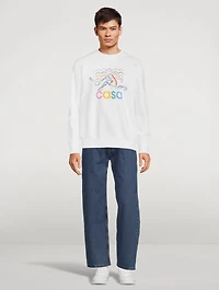 Beach Tennis Girl Sweatshirt