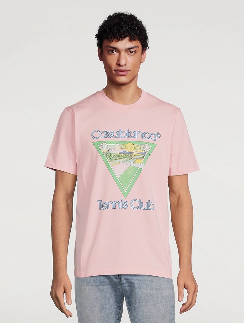 Tennis Club Icon Graphic T-Shirt
