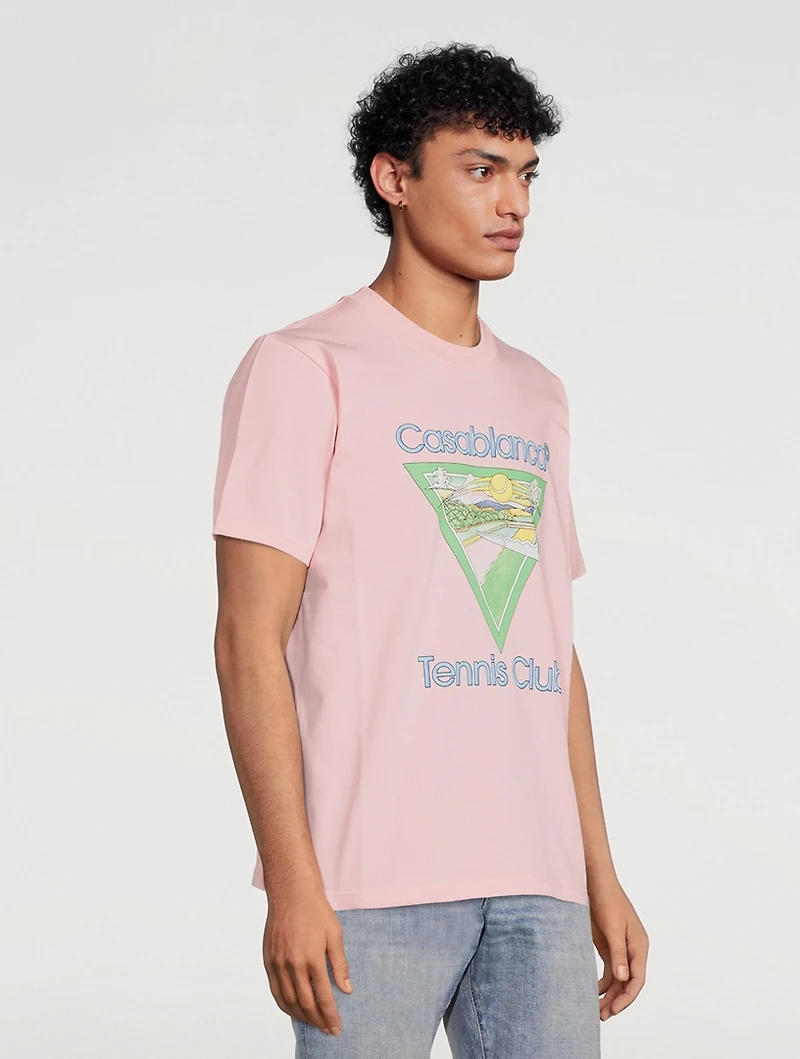 Tennis Club Icon Graphic T-Shirt