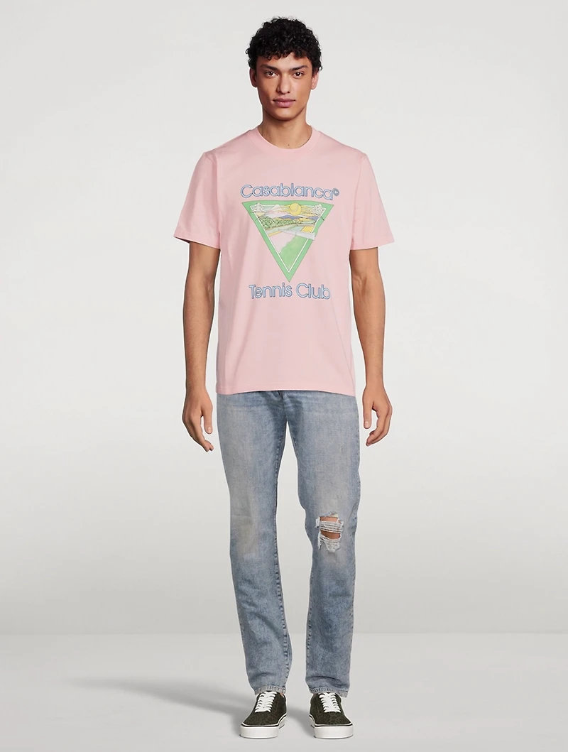 Tennis Club Icon Graphic T-Shirt