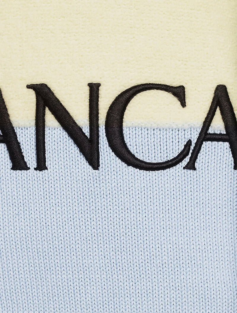 Cotton Logo Sweater