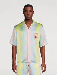 Casa Shell Silk Cuban Shirt