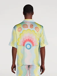 Casa Shell Silk Cuban Shirt