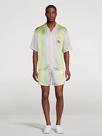 Casa Shell Silk Cuban Shirt