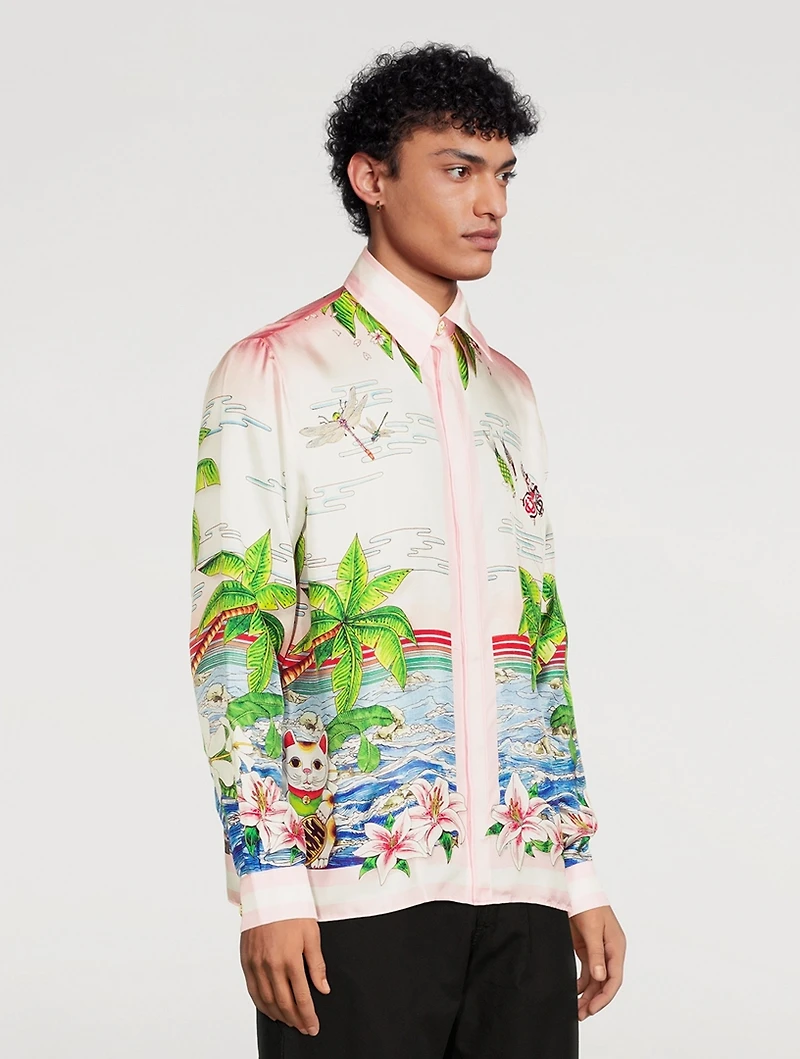 Table Tennis Club Silk Shirt
