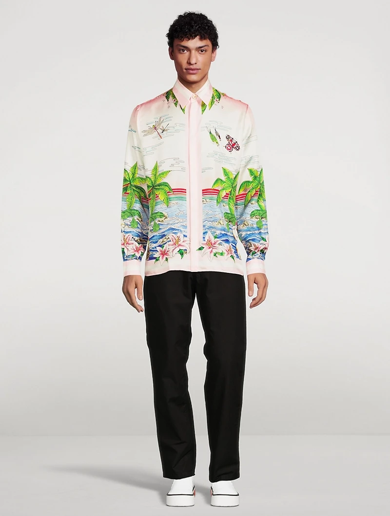 Table Tennis Club Silk Shirt