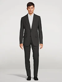 Wool Stretch Two-Piece Suit