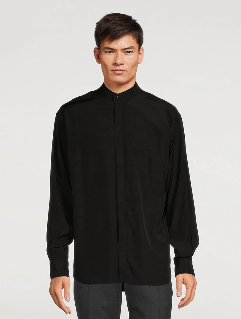 Nehru Long-Sleeve Day Shirt
