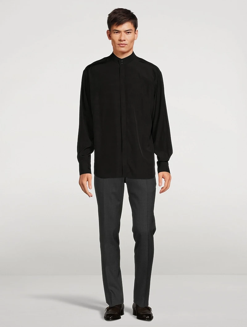 Nehru Long-Sleeve Day Shirt