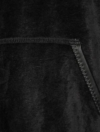 Fluid Velour Zip Hoodie