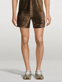 Fluid Modal Velour Shorts