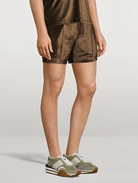 Fluid Modal Velour Shorts